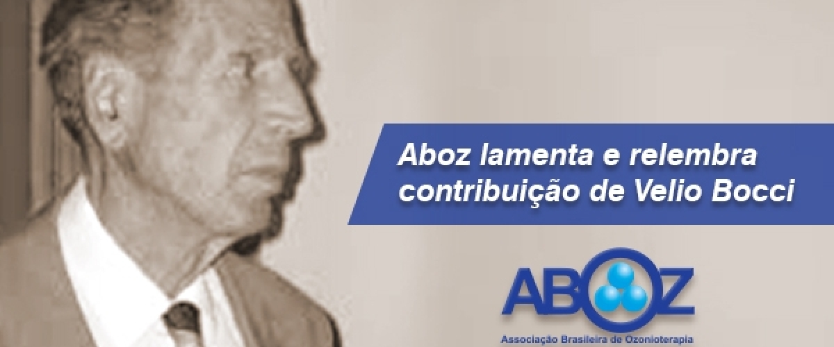 A Aboz lamenta a perda do renomado professor emérito da Universidade de Siena, na Itália, Dr. Velio Bocci